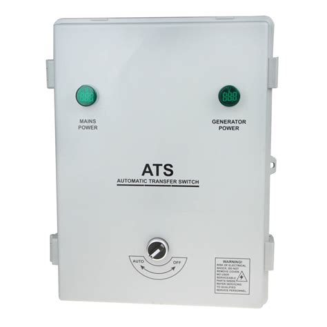 Ats Box A V Automatic Transfer Switch Panel Motorhome Home Gas