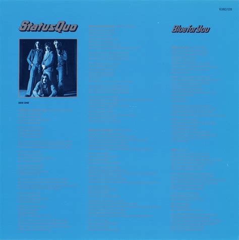 Status Quo Blue For You