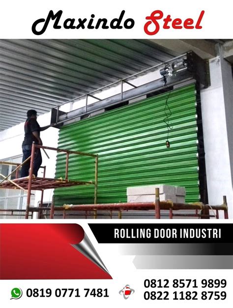 Daftar Harga Rolling Door Dan Folding Gate Rolling Door Industri Cikarang