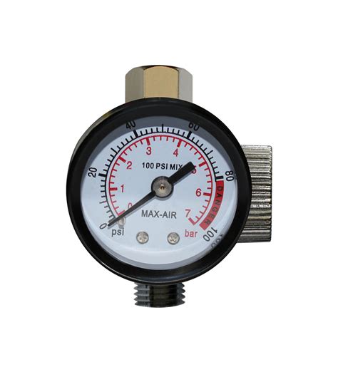 Air regulator with pressure gauge - maxairtools.com