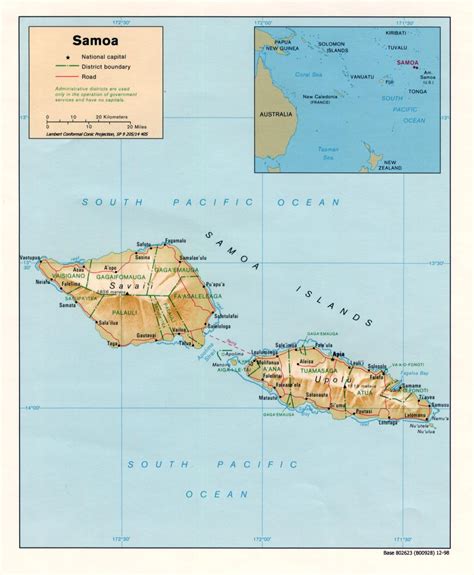 Samoa Maps - Perry-Castañeda Map Collection - UT Library Online