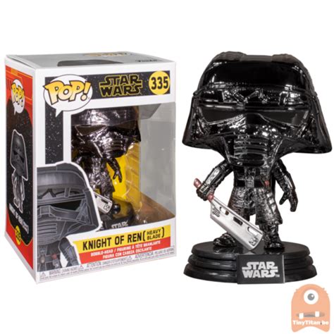 Pop Star Wars Knight Of Ren W Heavy Blade Chrome The Rise Of