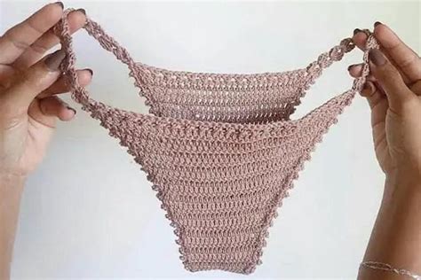 Hand Crochet Bikini Bottom Etsy