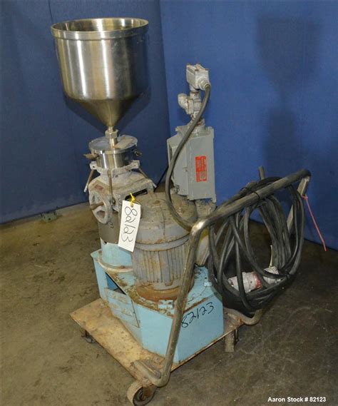 Used Greerco Vertical Colloid Mill Model W250V