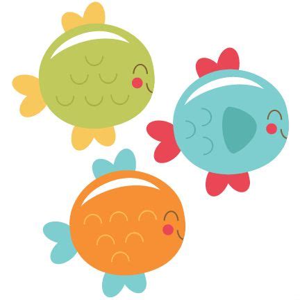 Pin By Kaatje Kakelkip On Scrapbooking Cute Fish Clip Art Fish Clipart