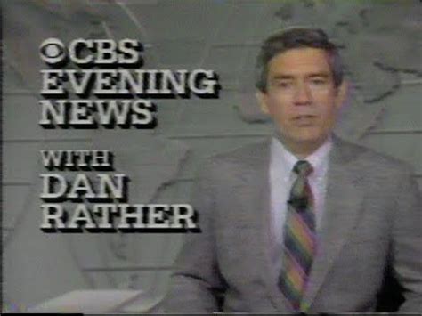 Cbs Evening News Dan Rather Wtol June Reagan S Colon Youtube