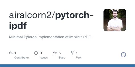 GitHub - airalcorn2/pytorch-ipdf: Minimal PyTorch implementation of ...