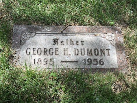 Grave Story George Dumont Rip Baseball