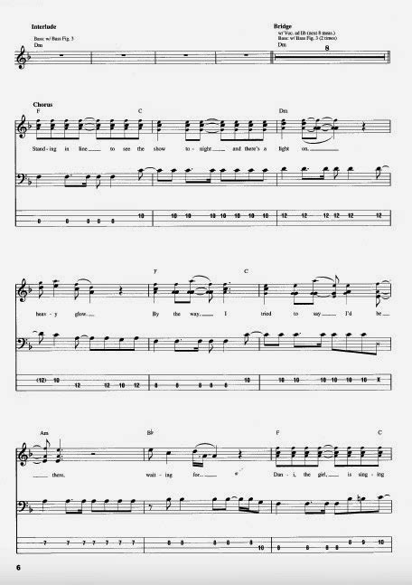 Red Hot Chili Peppers By The Way Partituras Para Bajo