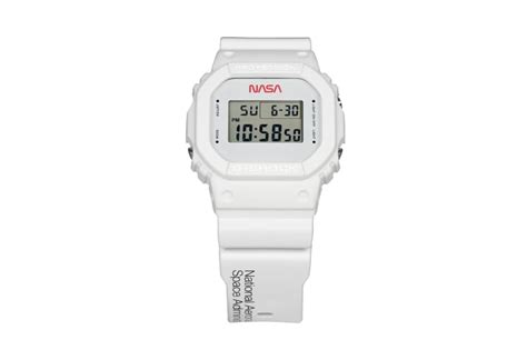 G Shock Nasa Themed Dw 5600 Watch Package Hypebeast