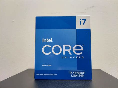 BRAND NEW UNOPENED Intel Core I7 13700KF 3 4 GHz 16 Cores Desktop CPU