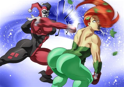 Harley Quinn Vs Poison Ivy By Sats Vanbrand Hentai Foundry