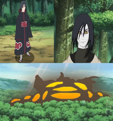 Itachi vs Orochimaru by Ciborg on DeviantArt