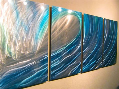 Items similar to Metal Art Wall Art Decor Abstract Contemporary Modern ...