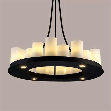 Afralia Glass Candle Chandeliers Modern Led Ceiling Lights For Home