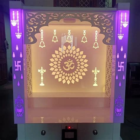 acrylic mandir  home  piece acrylic temple  pune id