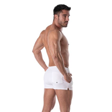 Short Sexy De Bain Holidays Blanc TOF Paris Officiel