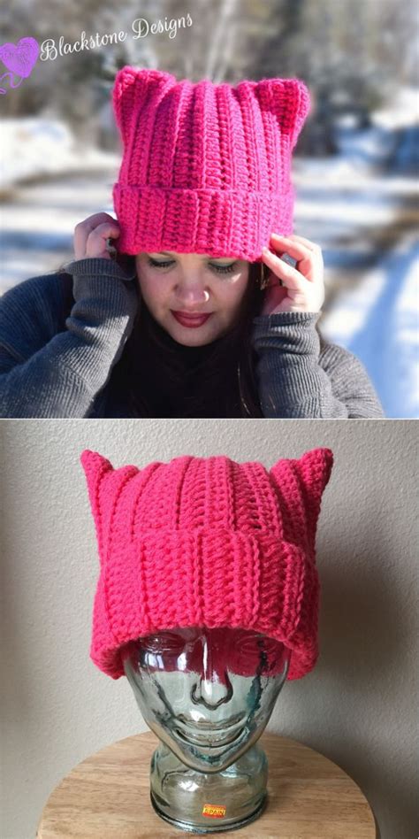 Quick Crochet Pussy Hat Pattern Ideas Your Crochet