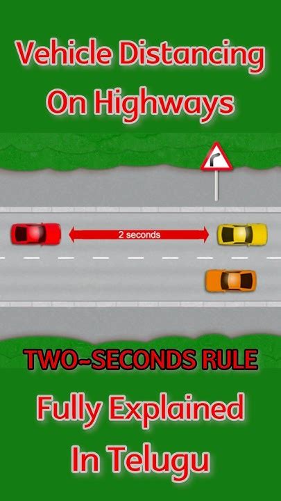 2 Second Rule On Highways Every Driver Must Know This Rule 2seconds