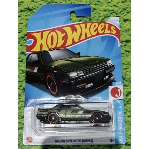 Jual Hot Wheels Nissan Skyline Rs Kdr Hijau Lumut Shopee Indonesia
