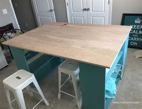 Diy Craft Room Table Hello Creative Me