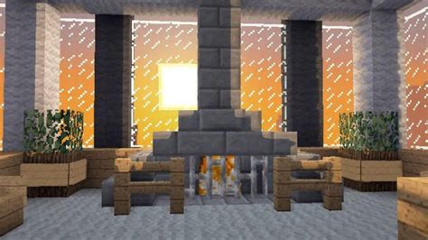 Medieval Style Fireplace - Minecraft Furniture