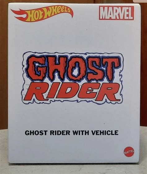MATTEL HOT WHEELS MARVEL Ghost Rider Motorcycle Figure 35 04 PicClick UK