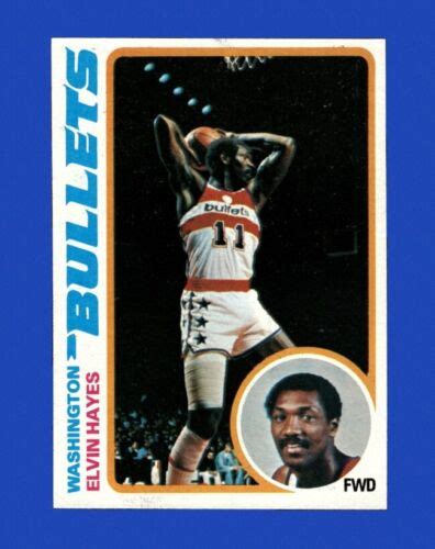 1978 79 Topps Set Break 25 Elvin Hayes NR MINT GMCARDS EBay