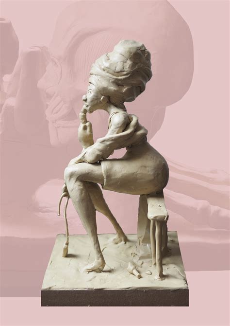 Студенческое портфолио / Скульптура ноги, мышц и персонажа