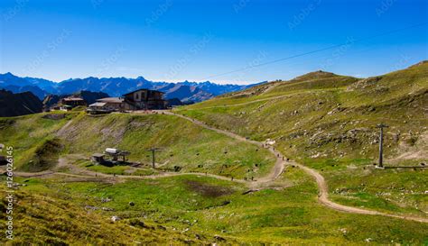 Bergstation Nebelhorn Im Allg U Im Herbst Stock Photo Adobe Stock