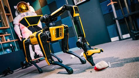 Adam Savage Tests Boston Dynamics Spots New Robot Arm Youtube