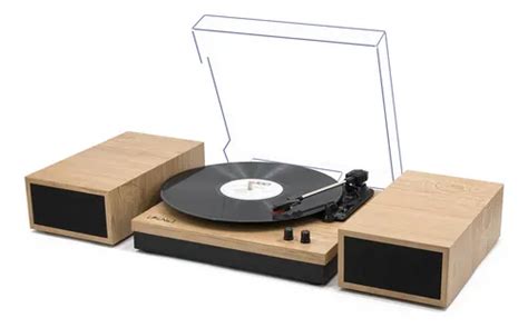 Tocador De Lp - Tocador De Vinil Lp&no.1 Com Alto-falantes Estéreo De Estant ...
