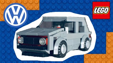 LEGO Volkswagen Golf GTI MK1 | MOC | Minifig Scaled - YouTube