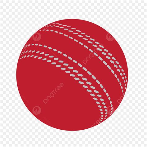 Cricket Ball Vector Hd PNG Images, Cricket Ball In Red Colour, Cricket Ball, Ball, Red Ball PNG ...