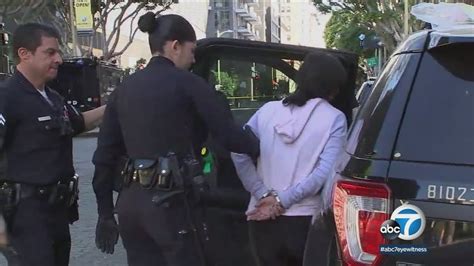 Lapd Arrests Woman After Report Prompts Swat Response Abc Youtube