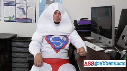 Naughty Halloween At The Office Watch This Gay Jock Fuck Each Other Wearing Costumes Check Out