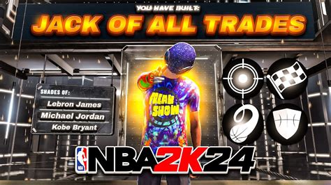 NEW Rarest Build In NBA 2K24 Jack Of All Trades Glitchy Unknown