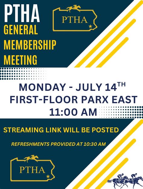 Pennsylvania Thoroughbred Horsemen’s Association | Horsemen: PTHA