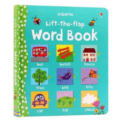 Usborne Lift The Flap Word Book หนังสือภาพวิทยาศาสตร์ยอดนิยมสำหรับเด็ก