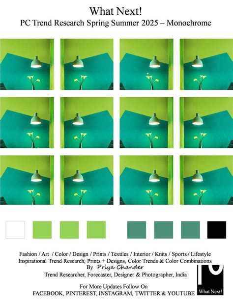 #Green #gogreen #WhatNextPCTrendResearch #FashionForecastByPriyaChander