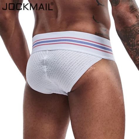 Jockmail Roupa Interior Sexy Masculina Cuecas De Moda Gay Biqu Ni P Nis Slip Homme Nova