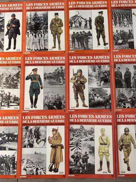 Les Forces Armees De La Derniere Guerre Uniformes Insignes Lot