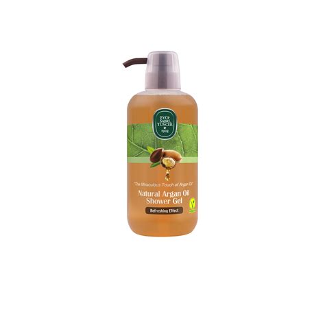 Gel de dus cu ulei natural de argan, 600 ml, Eyup Sabri Tun : Bebe Tei 