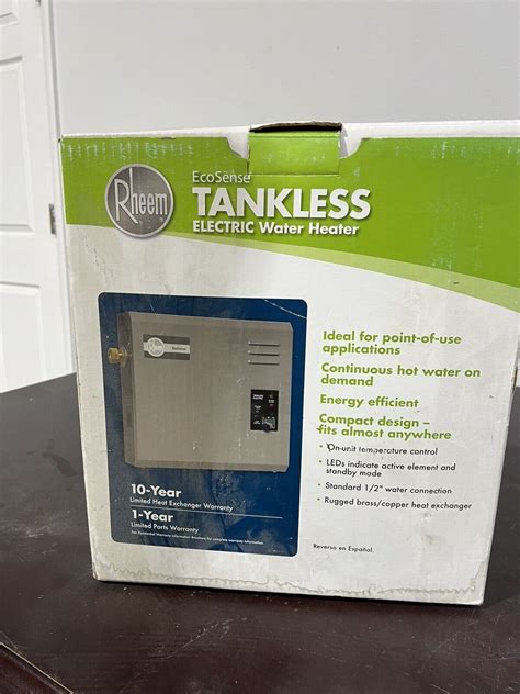 Rheem Electric Tankless Water Heater 18 Kw 240 V Rete 18 Ebay