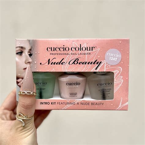 Zestaw Lakierowy Do Paznokci Beauty Nude Cuccio