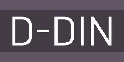 D-DIN: скачать шрифт и установить для веб-сайта и фотошопа бесплатно.