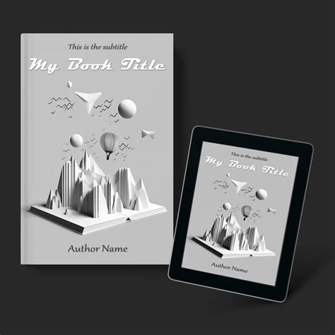 Customizable Book Cover Design Premade Book Cover Physical Book Ebook
