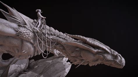 Rhaenyra Targaryen And Syrax 3d Model By Jojobrush F2851df Sketchfab