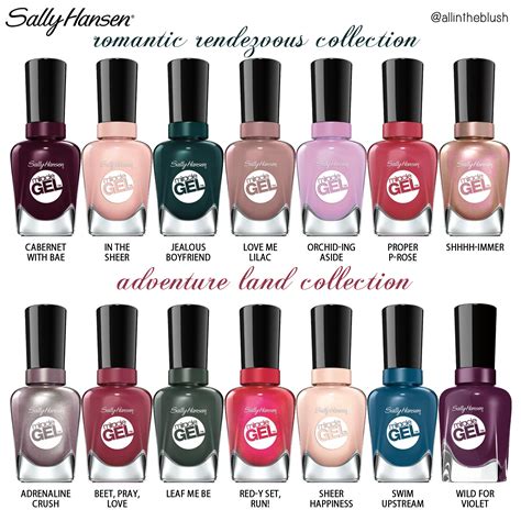 Review: Sally Hansen Miracle Gel Travel Stories Collections - All In ...