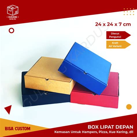 Jual Box Dc Ld X X Cm Box Karton Polos Kardus Hampers Pizza